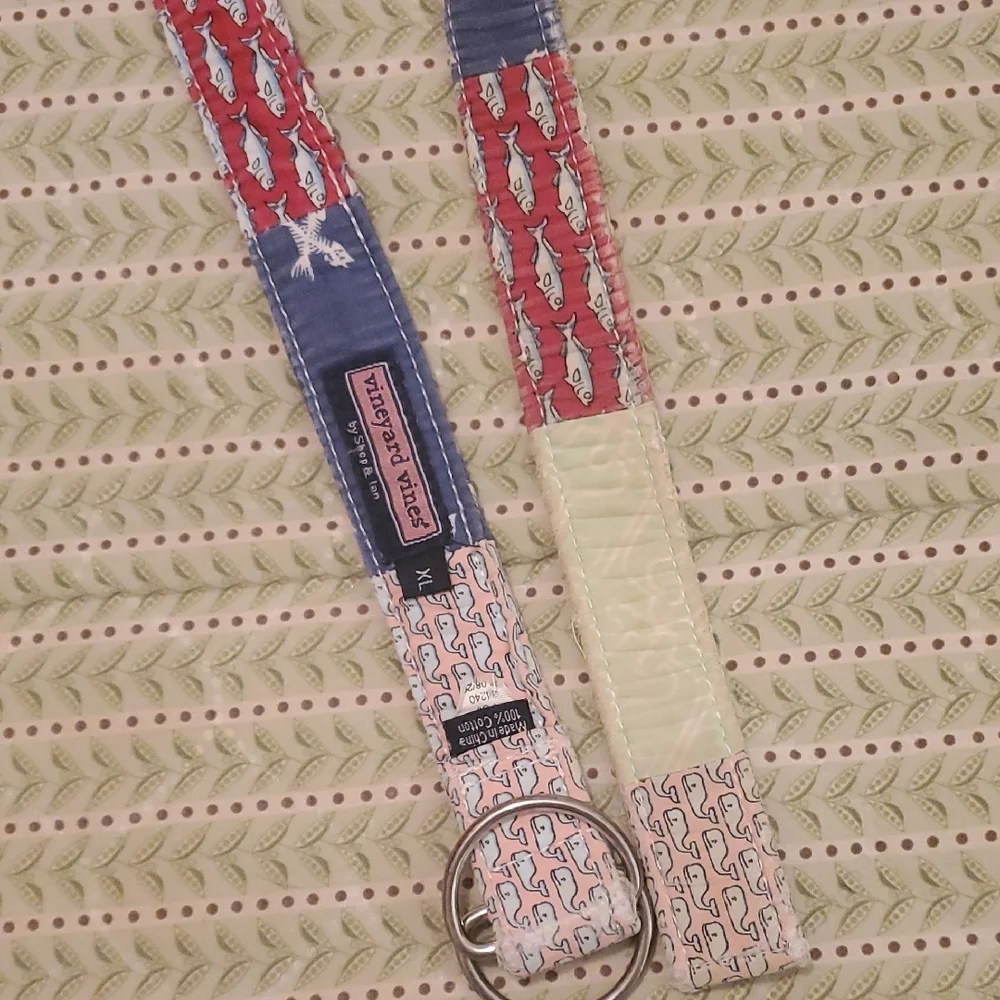 Belt Vineyard Vines‎ Kid - Blue and Cream